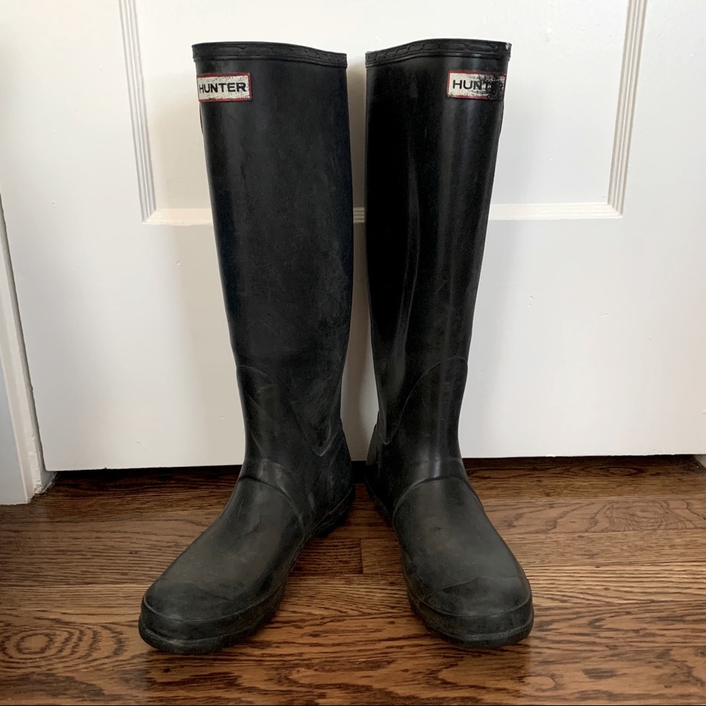 Black Hunter Boots